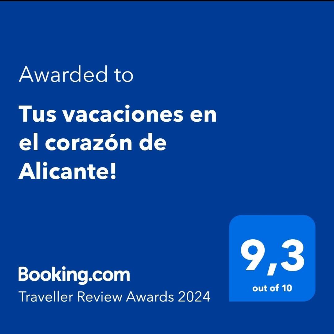 Tus Vacaciones En El Corazon De Alicante! Buitenkant foto