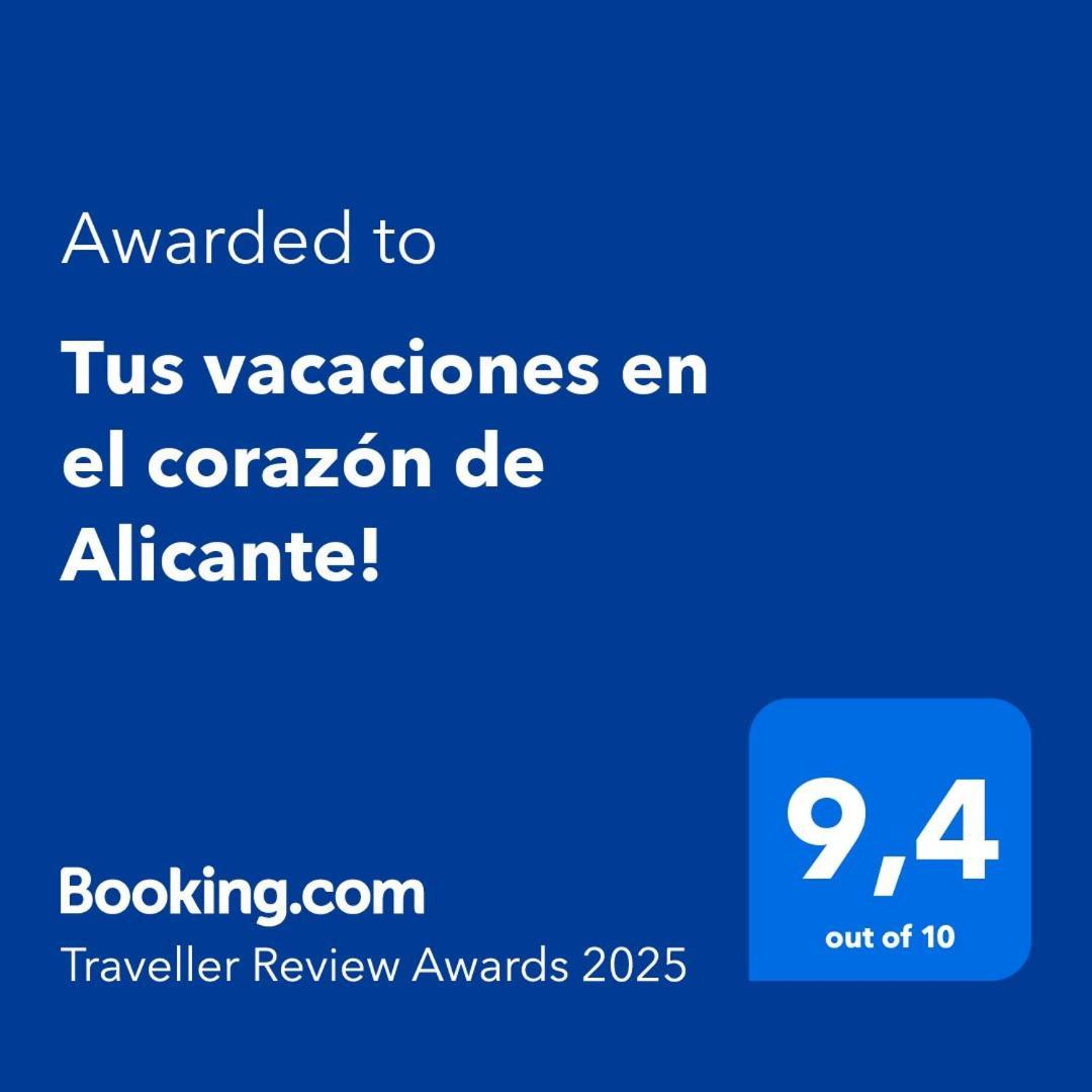 Tus Vacaciones En El Corazon De Alicante! Buitenkant foto